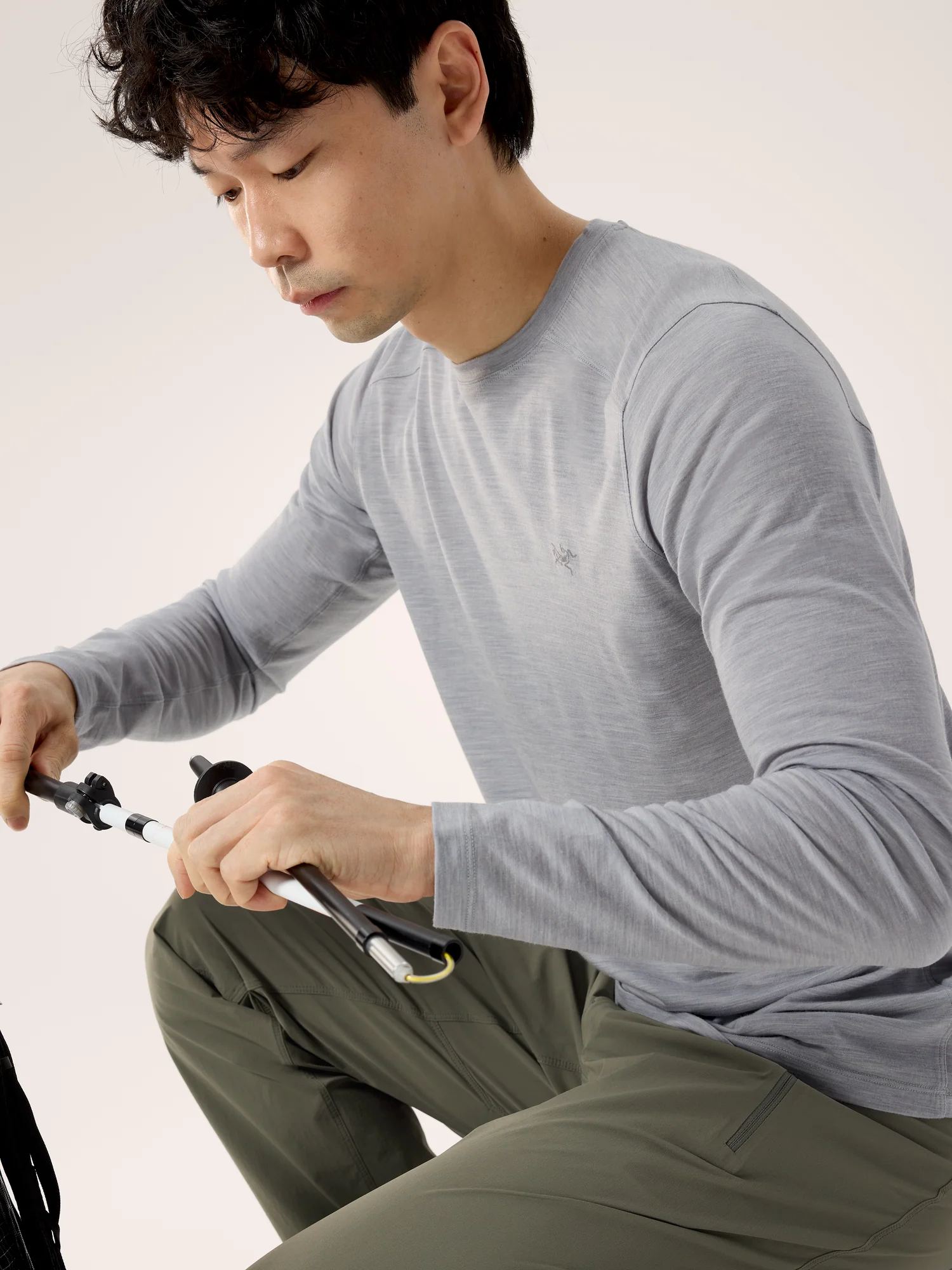 イオニア メリノウール ロングスリーブ メンズ - Image 5