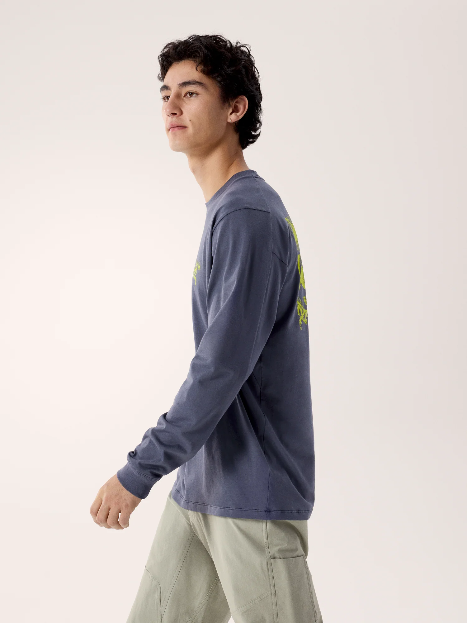 クラッグ SL コットン バード タイル ロングスリーブ メンズ - Image 3