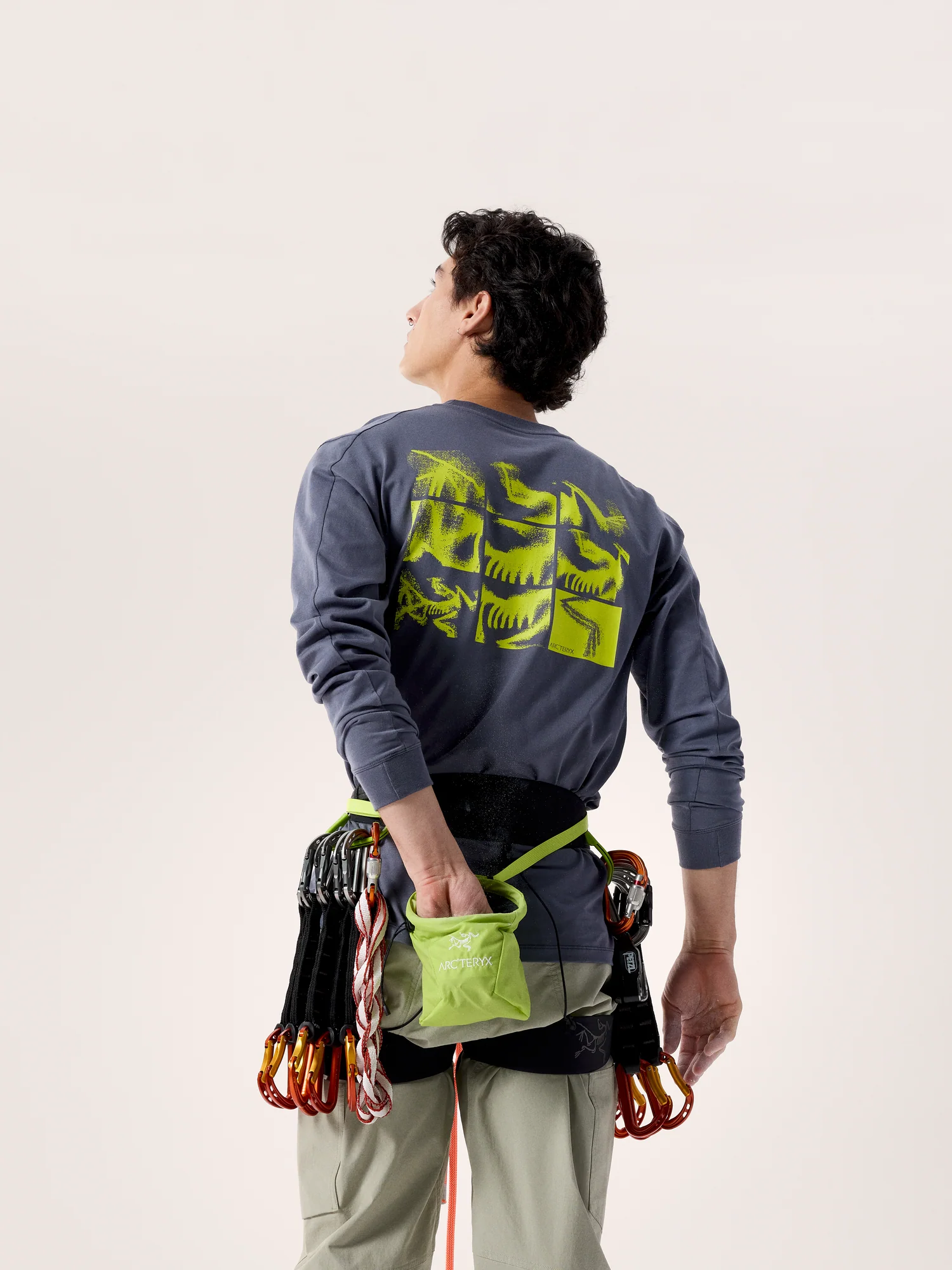 クラッグ SL コットン バード タイル ロングスリーブ メンズ - Image 5