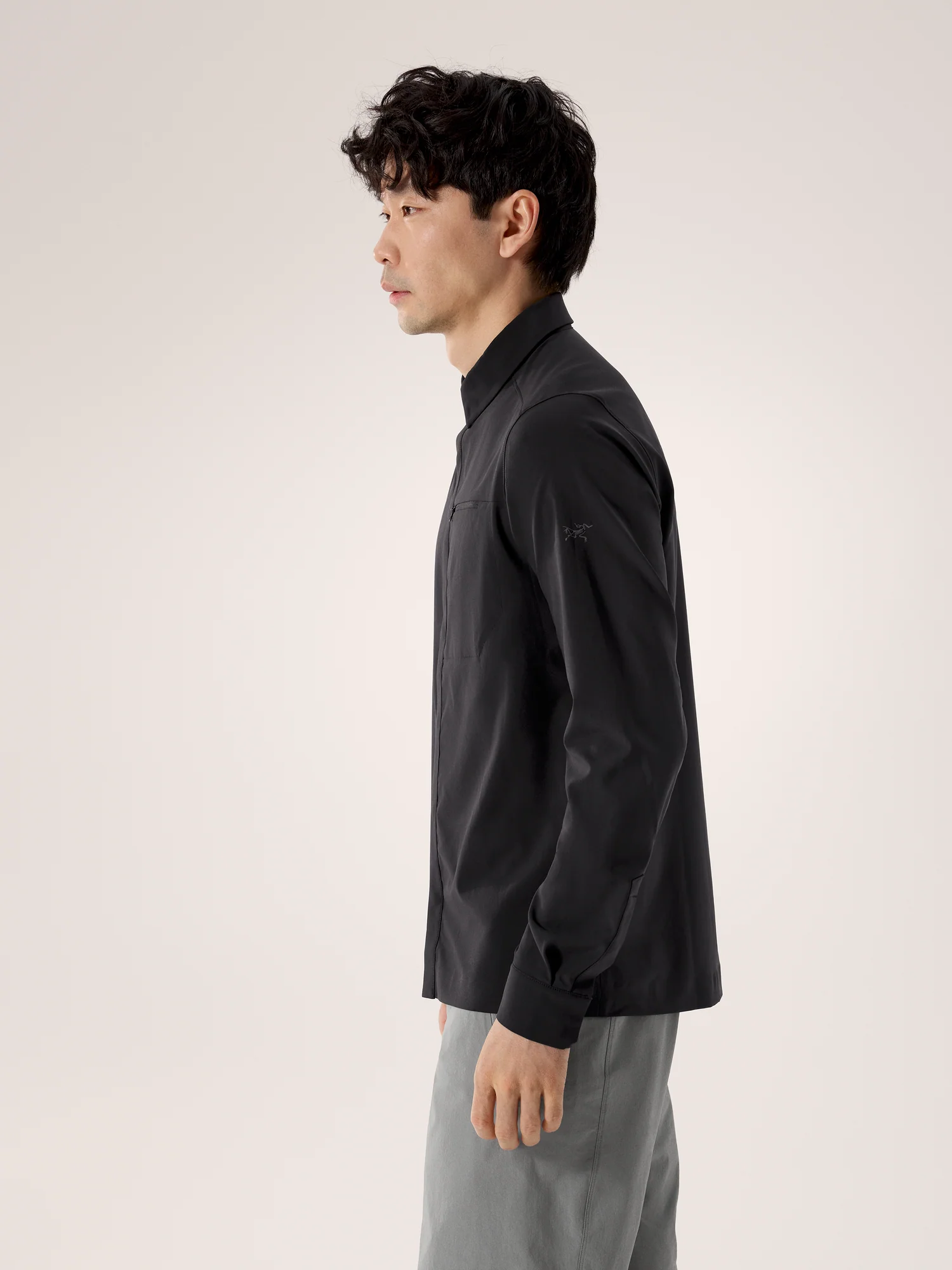 スカイライン ロングスリーブ シャツ メンズ - Image 7